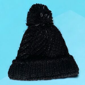 Adidas Youth Twilight III Ballie Beanie in Twilight Pom Pom Woven Knit Unisex